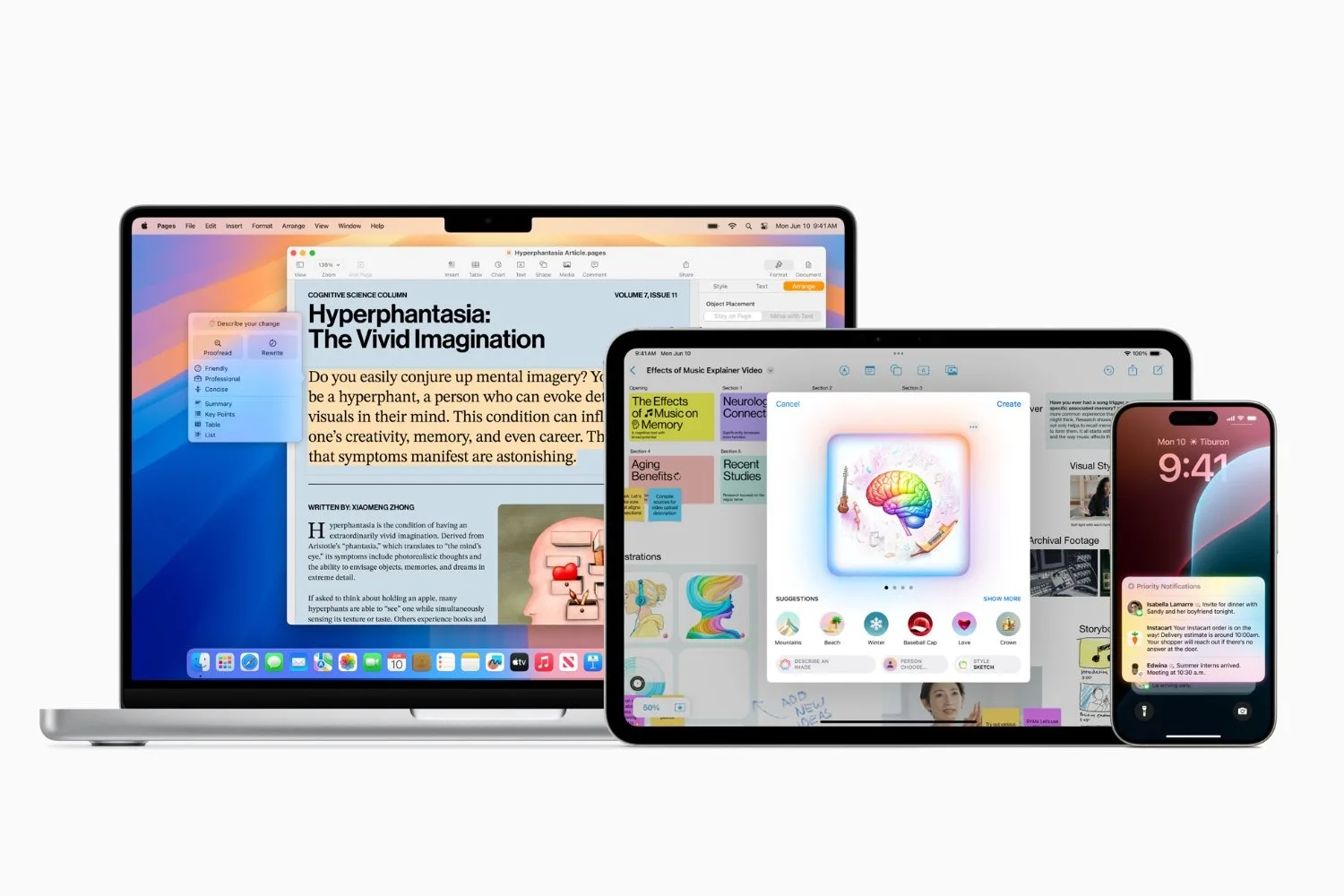 Mac iPad iPhone