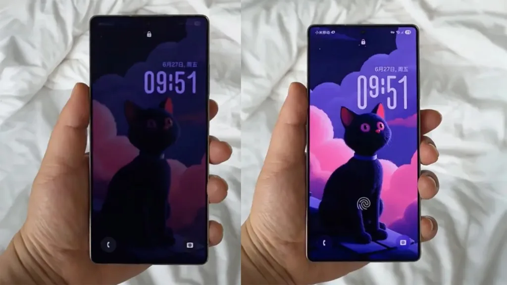 One UI 8 beta lock screen clock 1