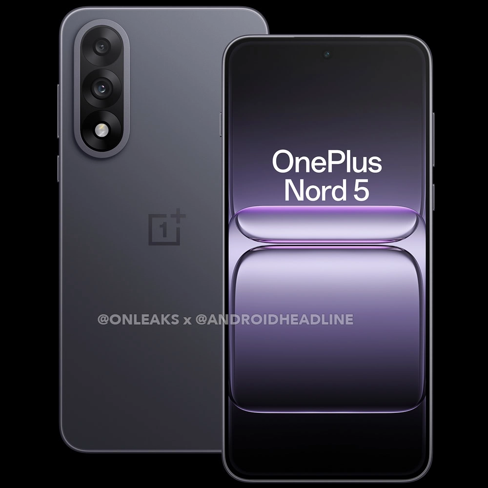 OnePlus Nord 5 et Nord CE 5 : les spécifications dévoilées avant le lancement du 8 juillet 51 OnePlus Nord 5 Phantom Grey 9 1