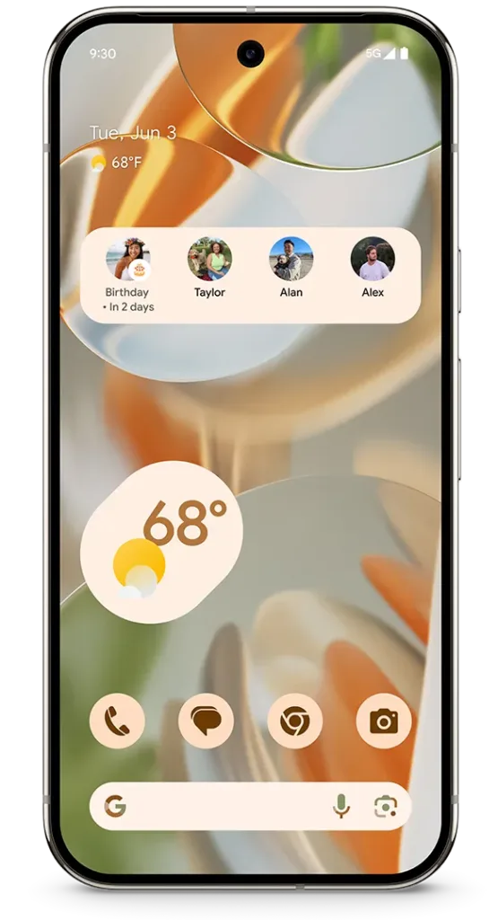 Pixel Drop juin 2025 : Android 16, Pixel VIPs, IA photo, Gboard et plus encore 51 Pixel 9 Pro Pixel VIPs 1.max 585x1080.format webp