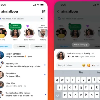 Spotify in Notes 2up gradient ba