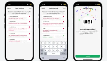 WhatsApp va permettre d’utiliser un nom d’utilisateur sans numéro de téléphone