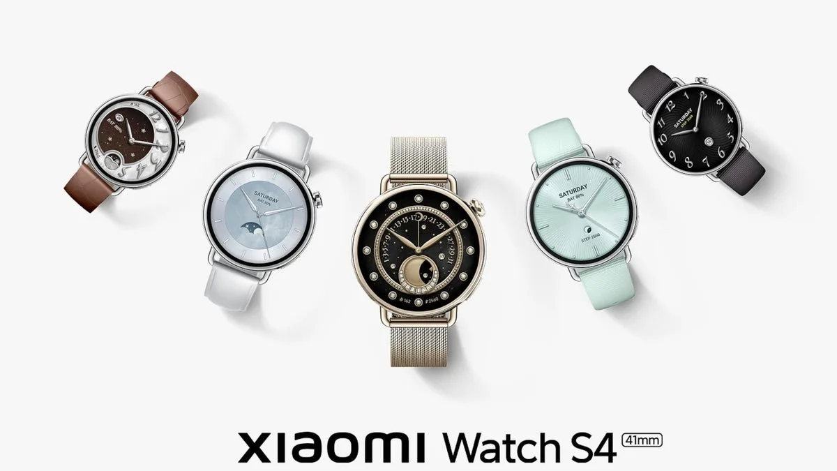 Xiaomi Watch S4 de 41 mm : smartwatch compacte, chipset Xring T1 et 8 jours d’autonomie