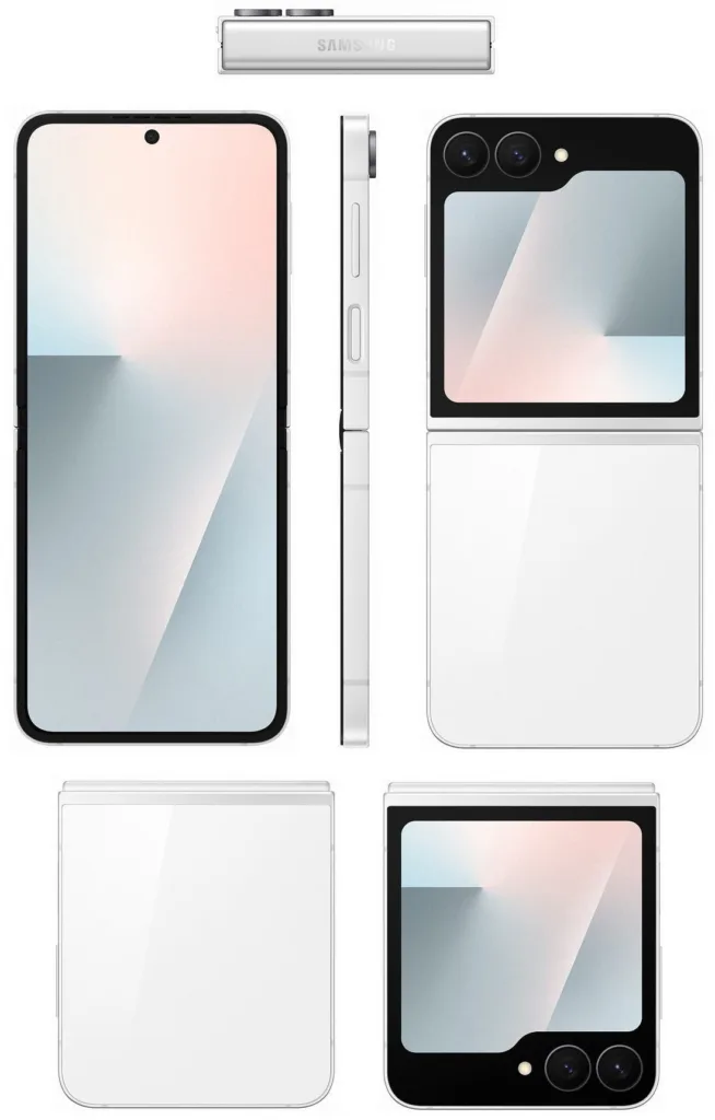 Galaxy Z Flip 7 et Z Flip 7 FE : les rendus officiels fuitent 54 unnamed 3