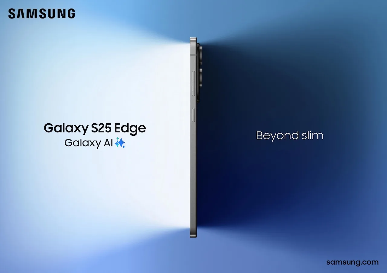 Galaxy S26 Edge : Samsung préparerait un smartphone encore plus fin… avec une plus grosse batterie