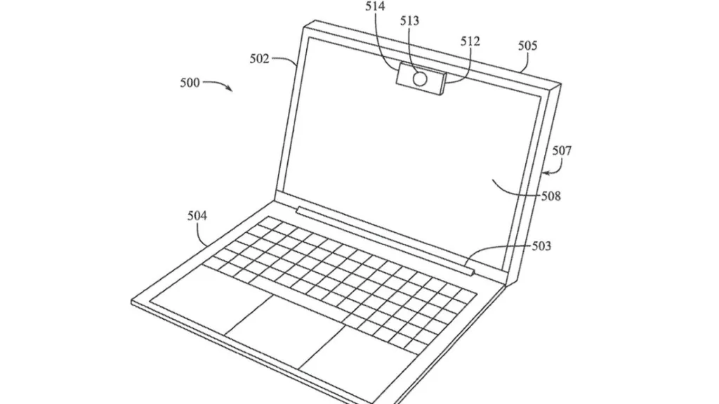 Apple planche sur une caméra amovible pour MacBook — vers la fin de l’encoche ? 39 60537 124538 000 lede Notch Repl