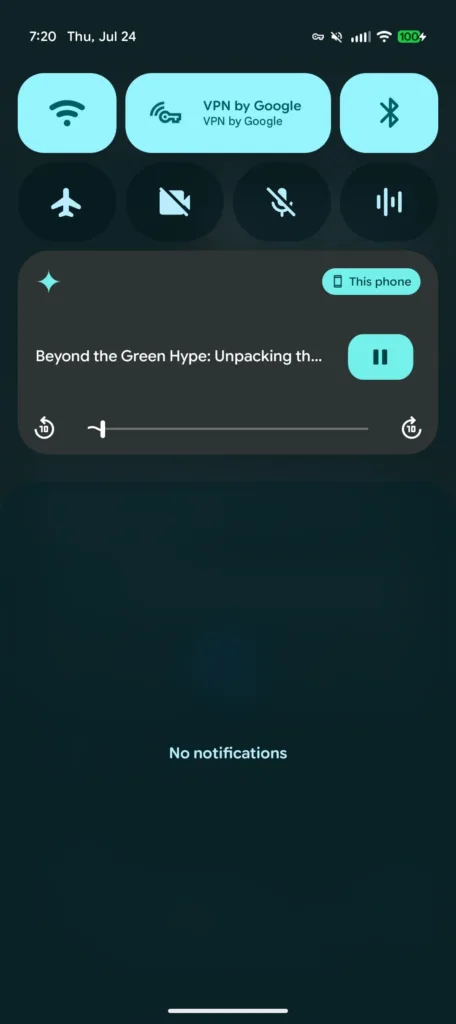 Gemini Audio Overviews player 2