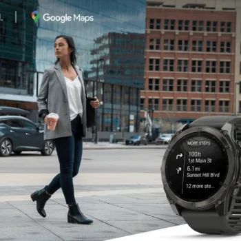 Google Maps débarque (enfin) sur les montres Garmin : navigation simplifiée en temps réel