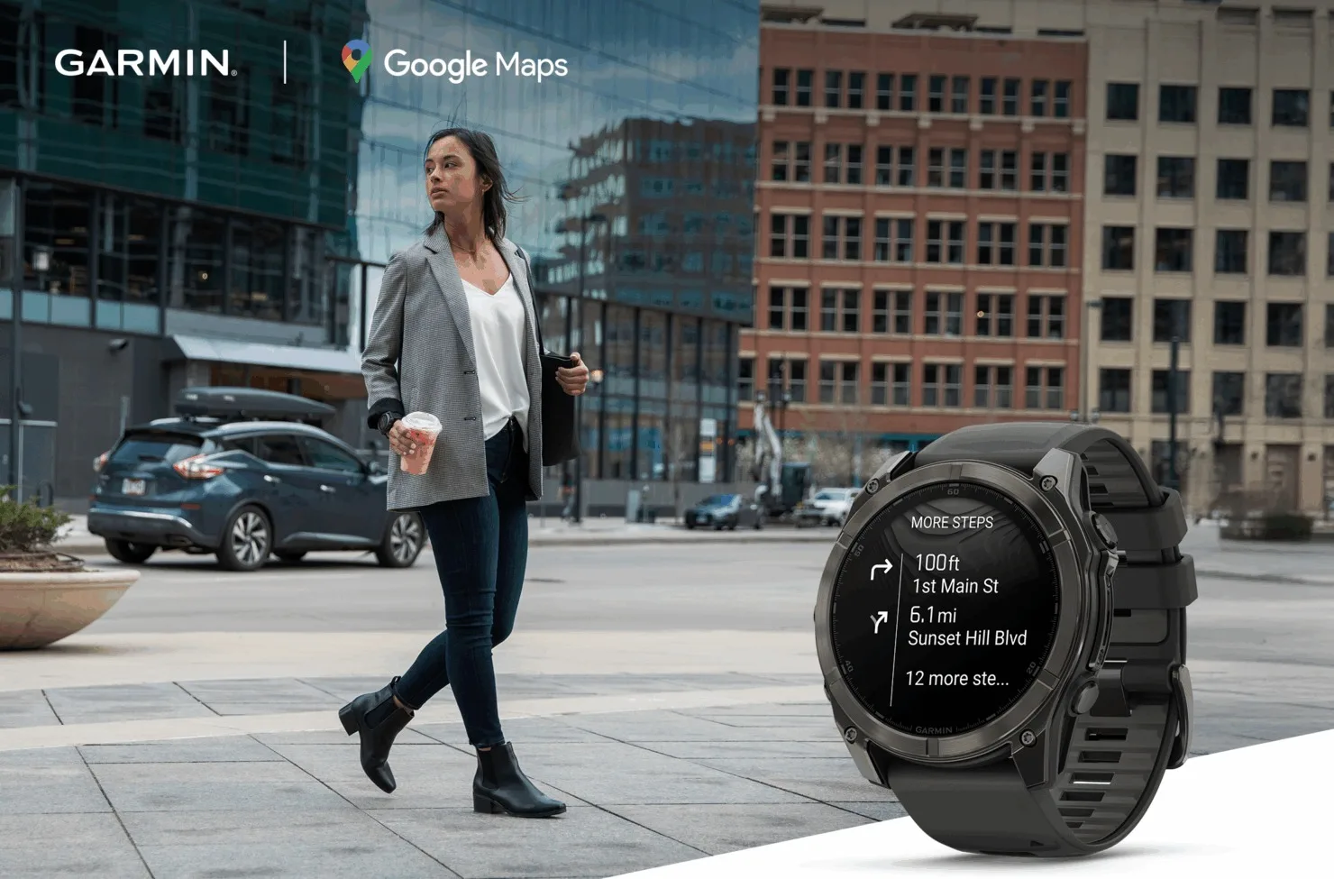 Google Maps débarque (enfin) sur les montres Garmin : navigation simplifiée en temps réel