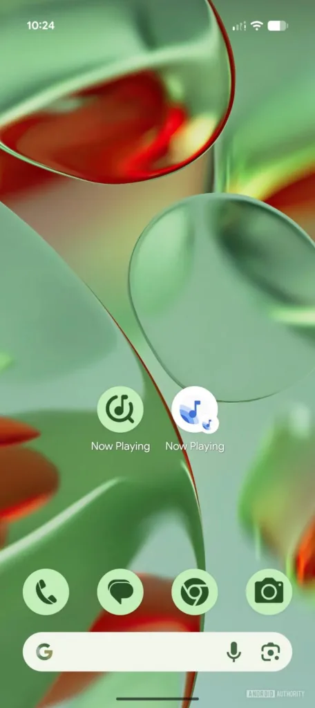 Pixel : la fonction « Now Playing » pourrait bientôt avoir sa propre icône dans le tiroir d’applications 52 Google Pixel on Android Canary N 1