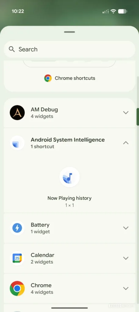 Pixel : la fonction « Now Playing » pourrait bientôt avoir sa propre icône dans le tiroir d’applications 51 Google Pixel on Android Canary N