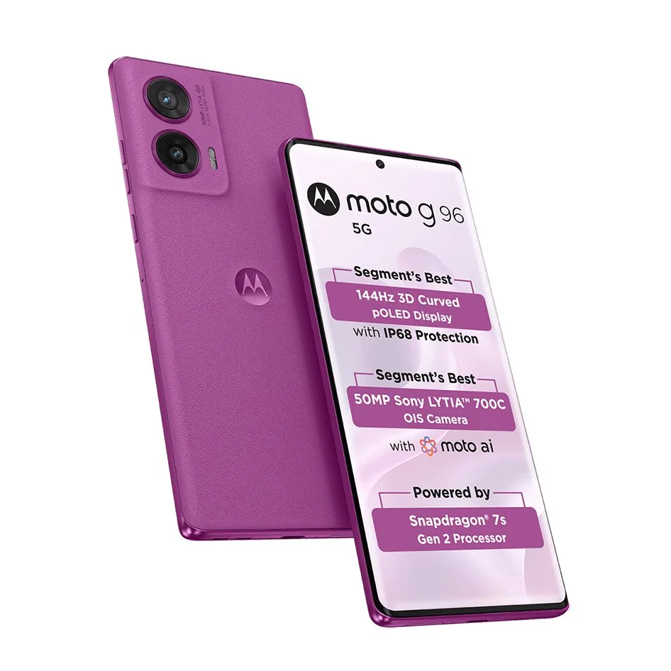 Moto G96 : un smartphone premium abordable lancé le 9 juillet en Inde 54