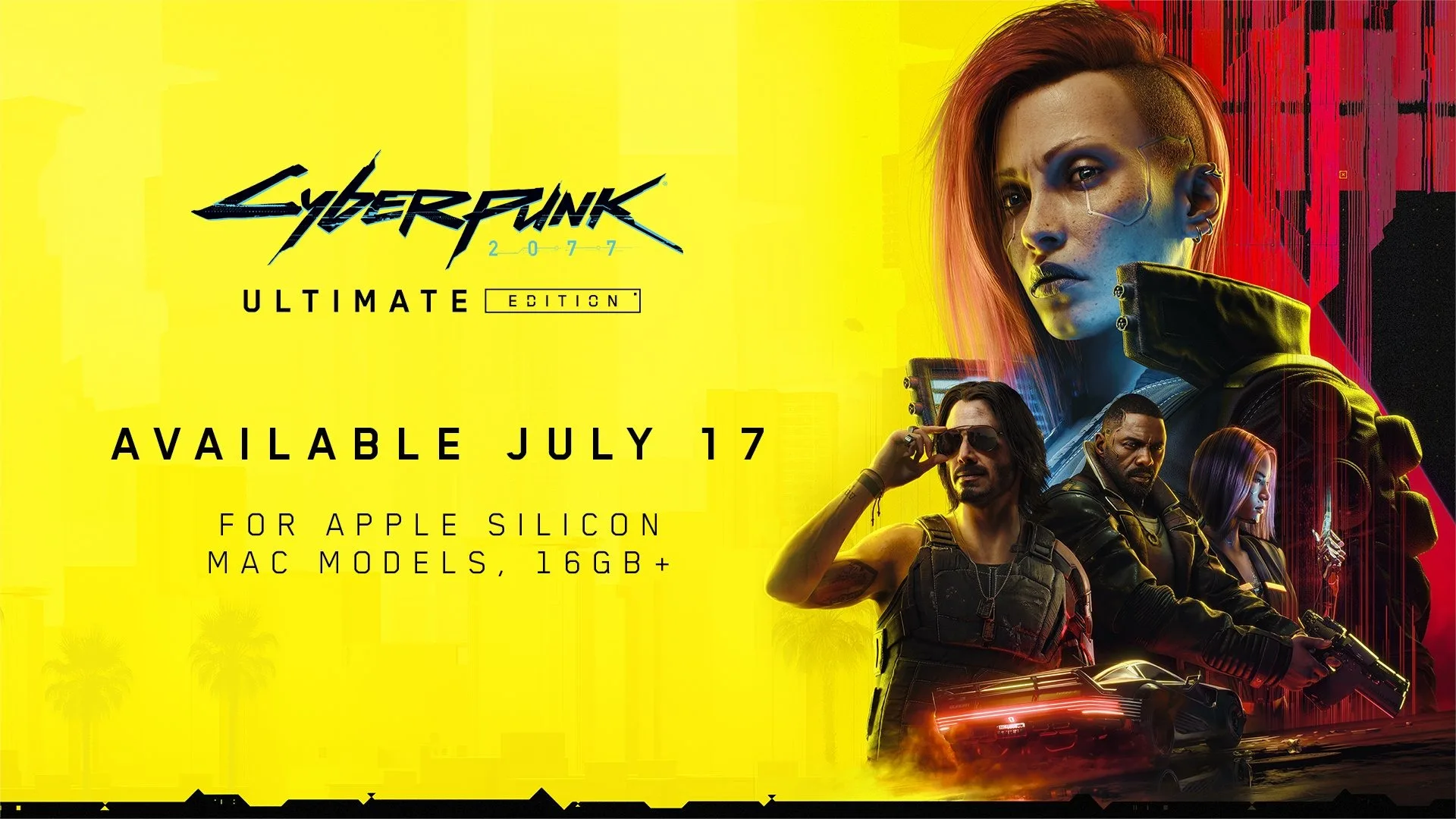 Cyberpunk 2077 débarque sur macOS : voici les Mac compatibles et les performances à attendre