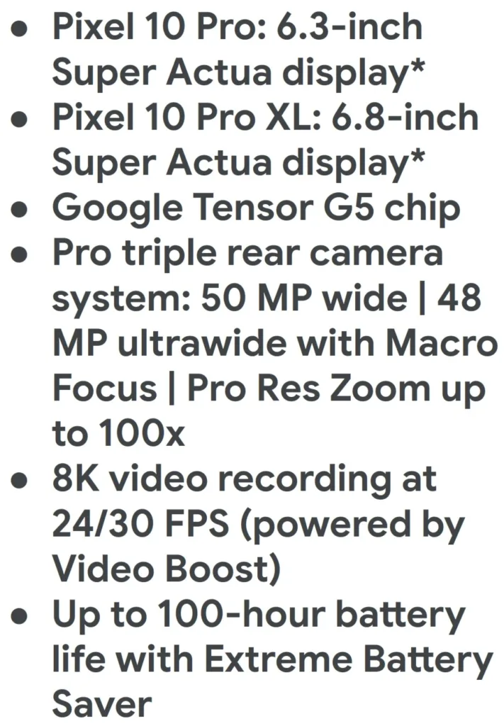 La série Pixel 10 apparaît dans d'autres rendus et présente une recharge magnétique Qi 2.2 57 GxDTSYbWMAA0sUX