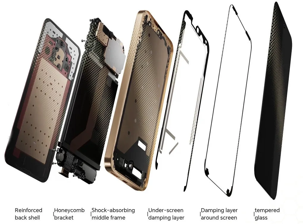 HONOR X70 anti fall design