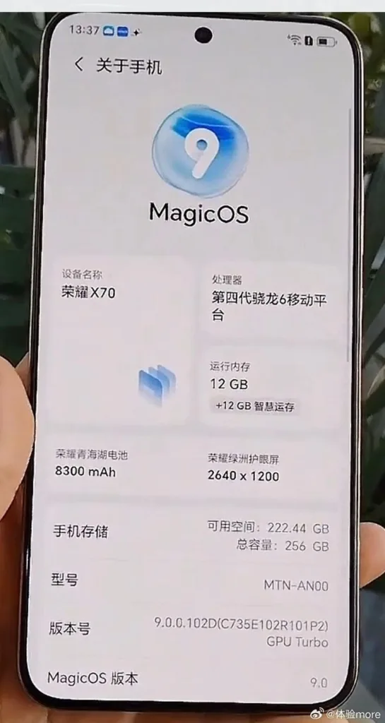Honor X70 : une batterie colossale dans un smartphone fin et abordable 52 Honor X70 live shot 1