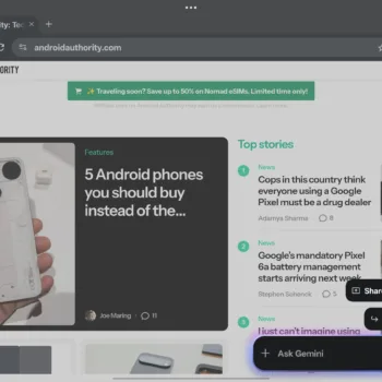 Google affine l’interface de Gemini sur tablettes Android avec un nouvel affichage latéral