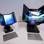 Samsung Galaxy Z tri fold device