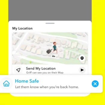 Snapchat lance « Home Safe » : une alerte automatique pour prévenir vos proches que vous êtes bien rentré