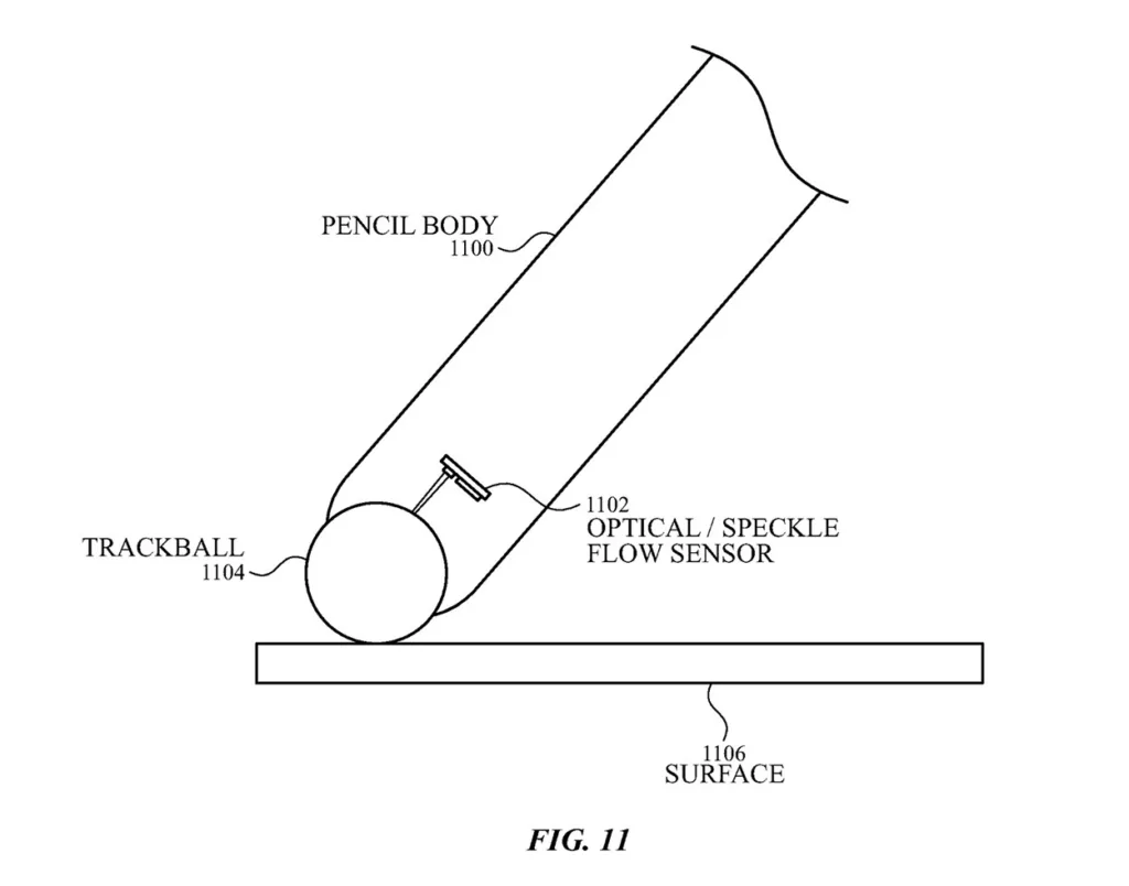 Apple Pencil : un nouveau brevet promet une compatibilité avec iPhone, MacBook et Apple Watch 41 apple patent trackball