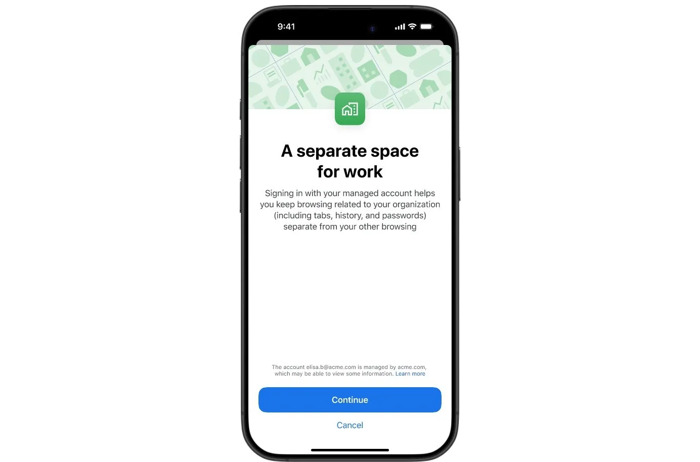 Chrome sur iOS permet (enfin) de basculer facilement entre comptes personnel et professionnel