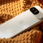 google pixel 9 orange fabric