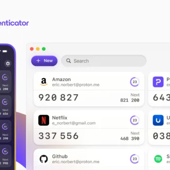 Proton Authenticator : la nouvelle appli 2FA gratuite, open source et chiffrée de bout en bout
