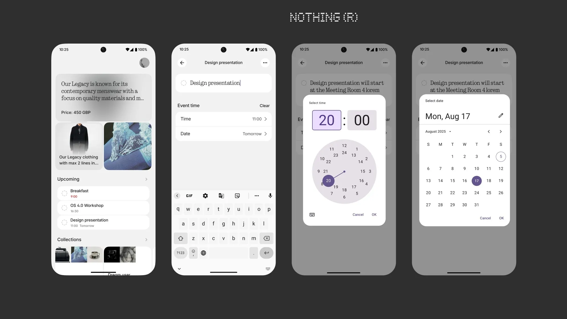 nothing essential space memory edit