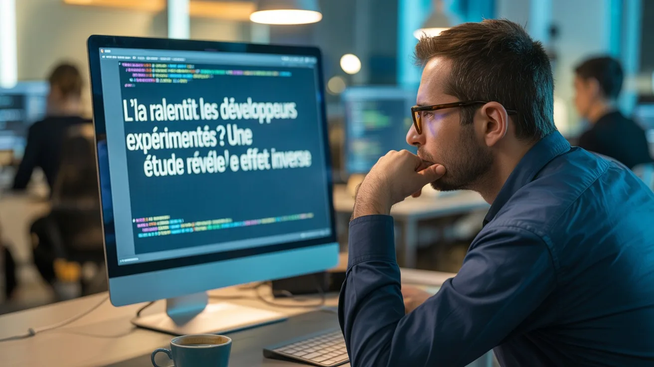 L’IA ralentit les développeurs expérimentés ? Une étude révèle un effet inverse