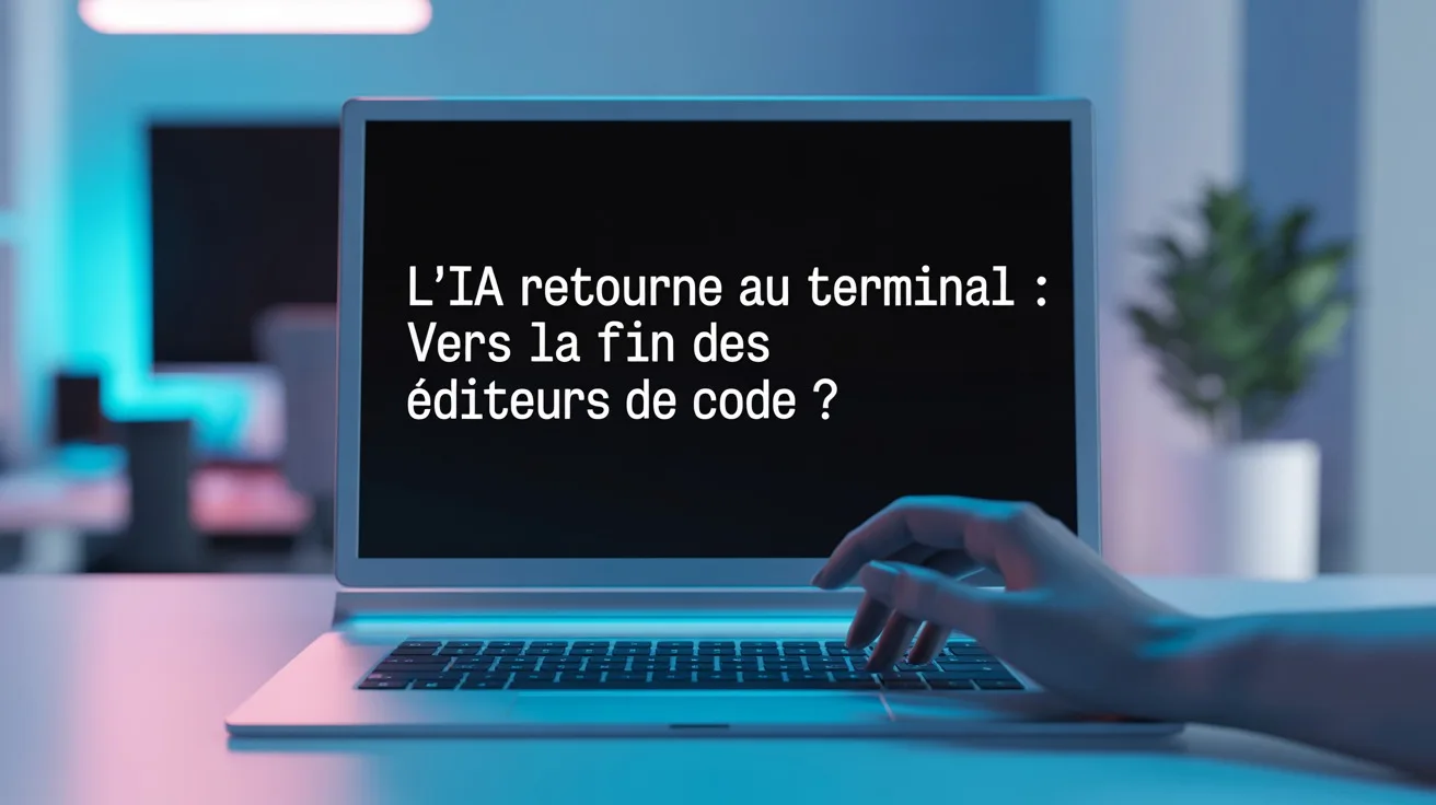 L’IA retourne au terminal : vers la fin des éditeurs de code ?