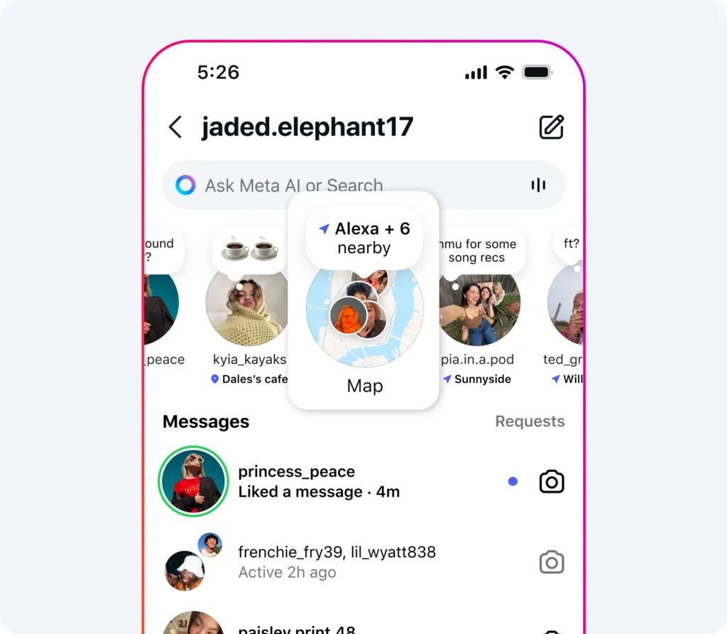 Instagram revoit sa copie : reposts, carte interactive et plus de contrôle sur vos interactions 52 02 Maps Carousel 01