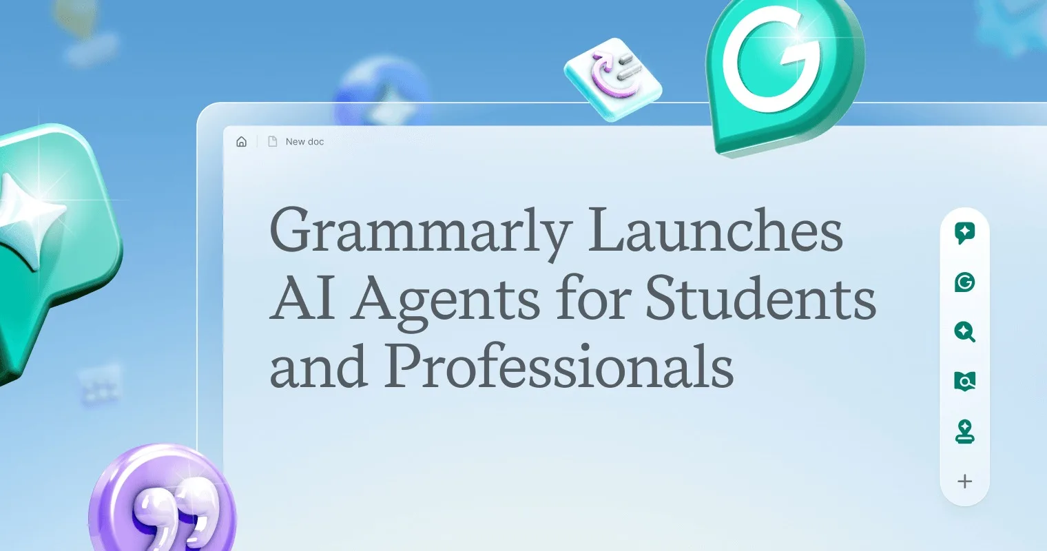 Grammarly lance des agents IA pour aider les étudiants à améliorer leurs devoirs
