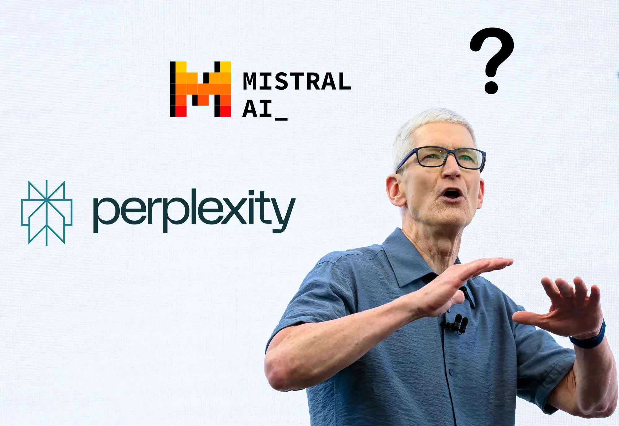 Apple prêt à racheter Perplexity ou Mistral AI pour combler son retard en IA ?