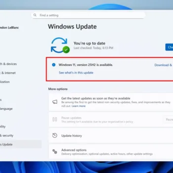 Windows 11 25H2 : la nouvelle mise à jour annuelle entre en phase finale avant déploiement public