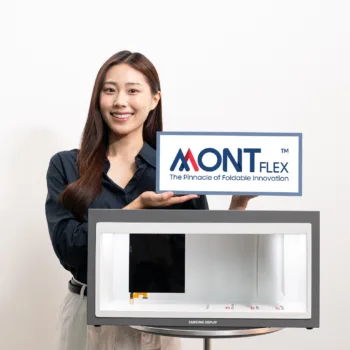 Samsung MONTFLEX : une nouvelle génération d’écrans pliables OLED dévoilée