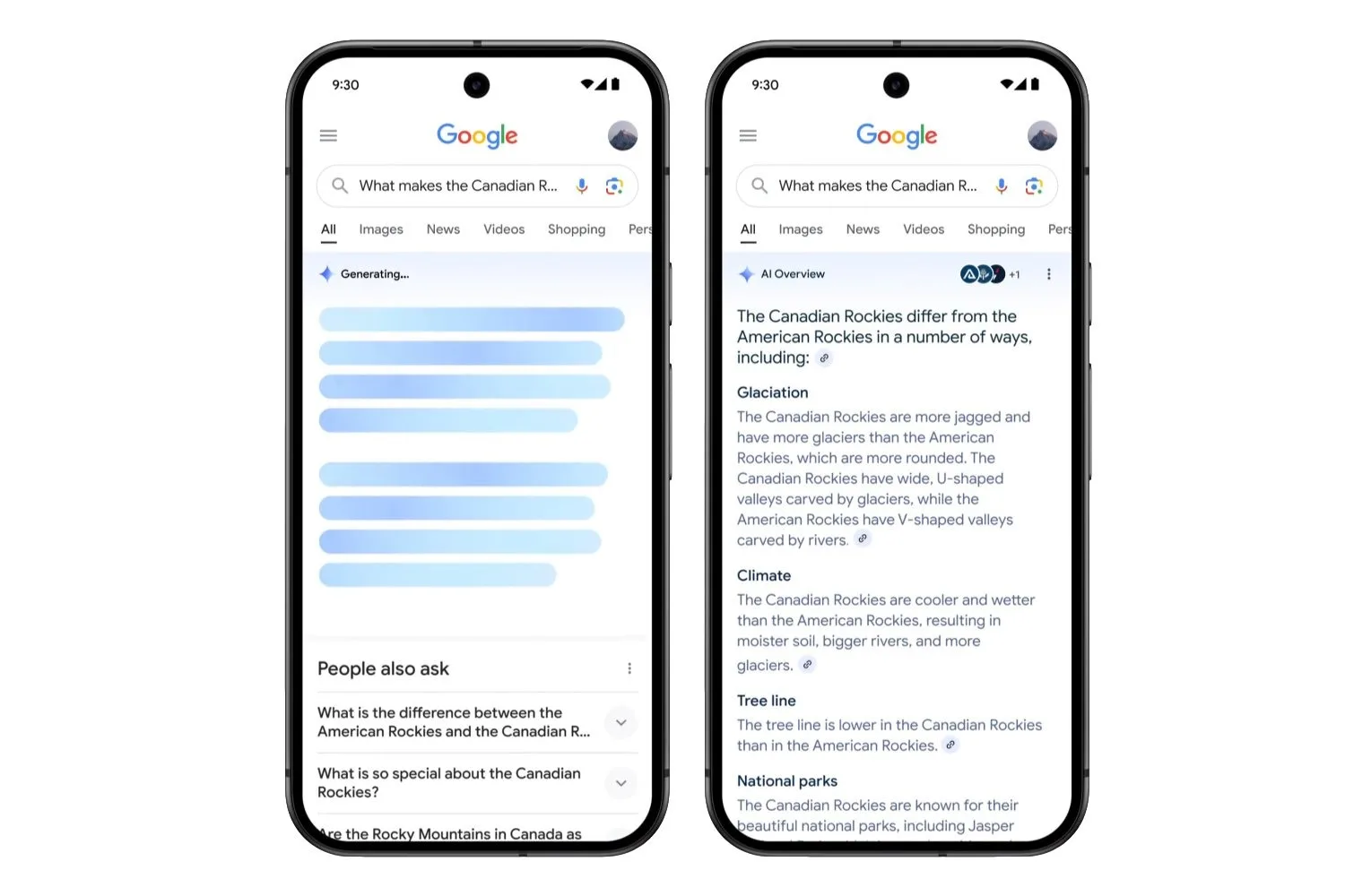 Google defends AI in its search: no drop in traffic according to the firm AI Overviews Google