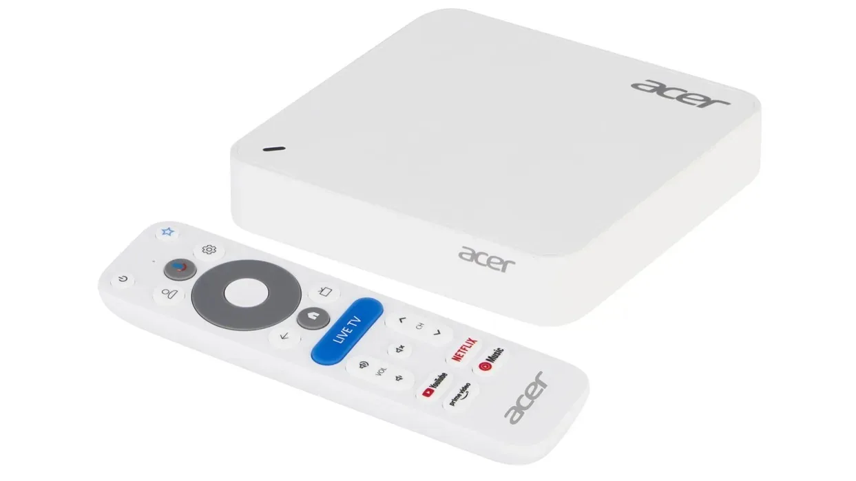 Acer dévoile un boîtier Google TV 4K ultra-connecté avec ports à gogo