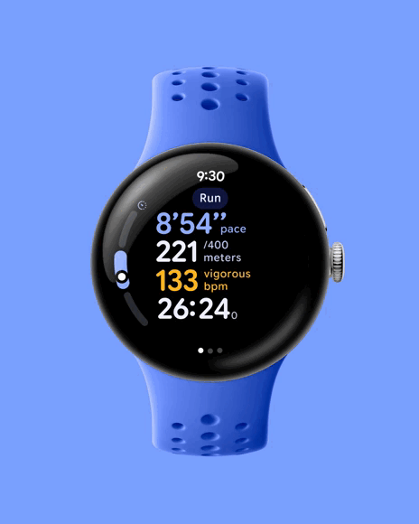 Voici la Pixel Watch 4, une montre connectée réinventée, entre design, santé et IA 51 Advanced Running on Watch