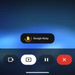 Gemini Live Google Keep 1
