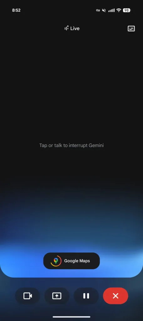 Gemini Live : l’assistant vocal de Google qui gère vos rendez-vous et listes en un instant 52 Gemini Live Google Maps