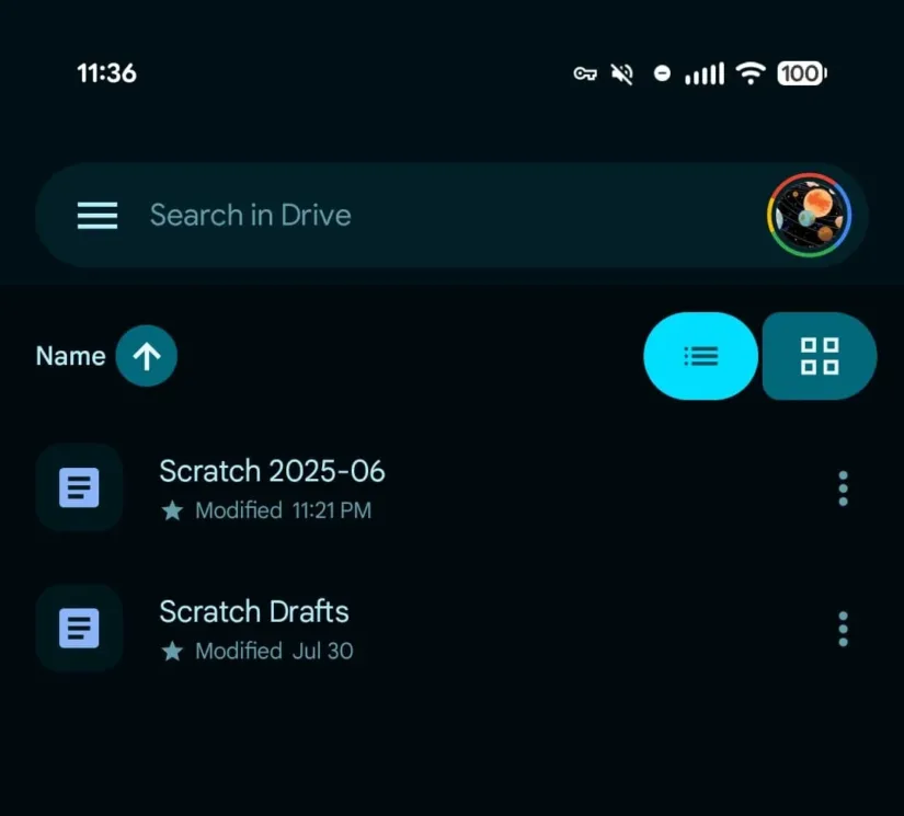 Google Drive Material 3 Expressi 1