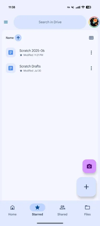 Google Drive Material 3 Expressi