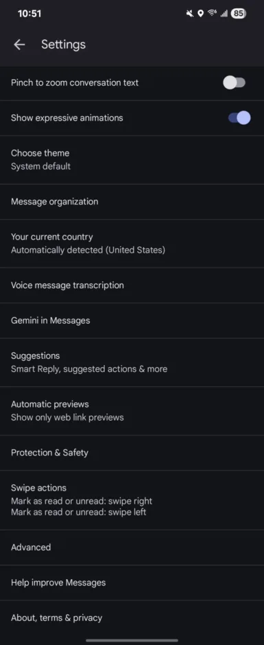 Google Messages Sensitive Conten scaled