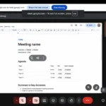 Google meet fullscreen