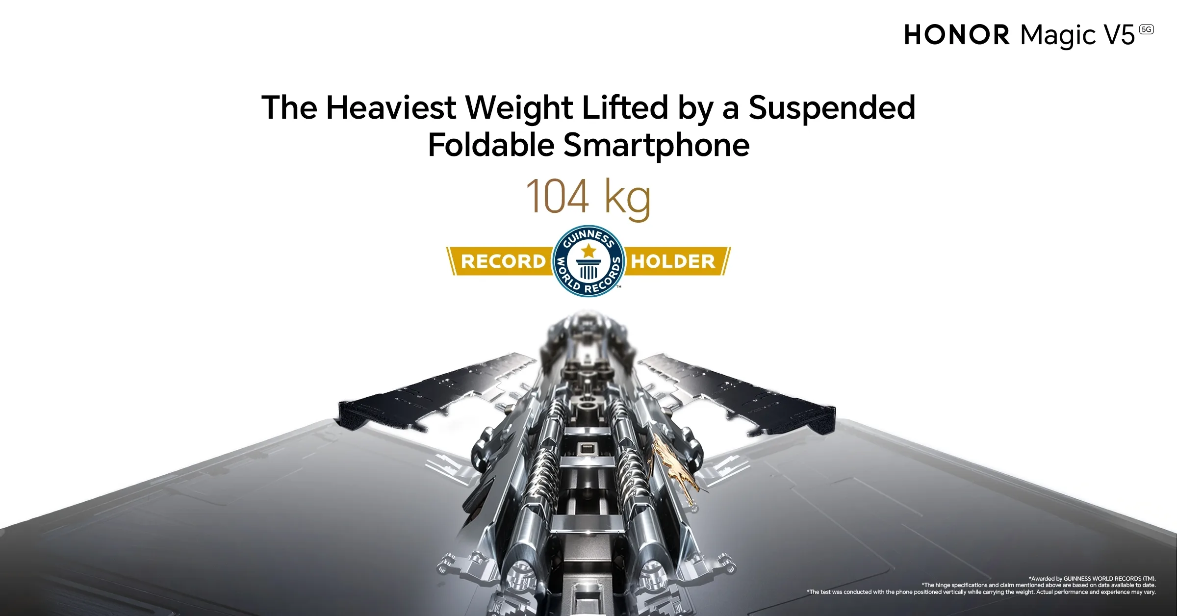 HONOR Magic V5 entre dans le Guinness World Records pour sa robustesse record