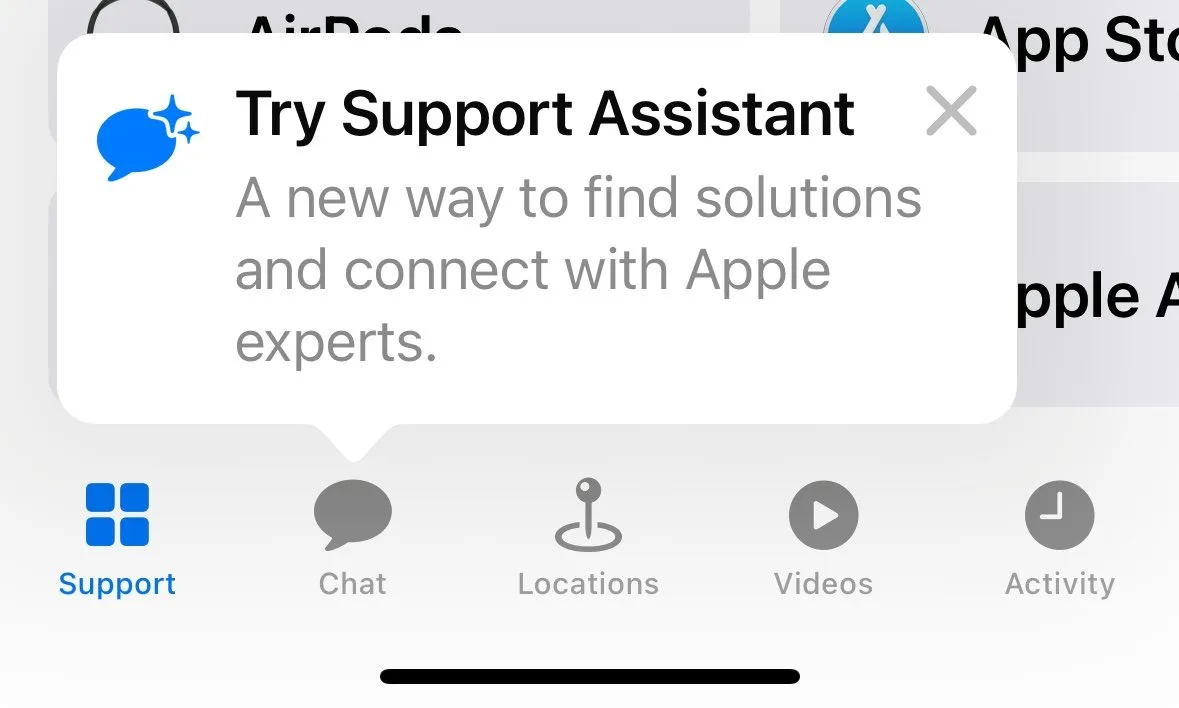 Apple teste un chatbot IA dans son application d’assistance… mais reste prudent