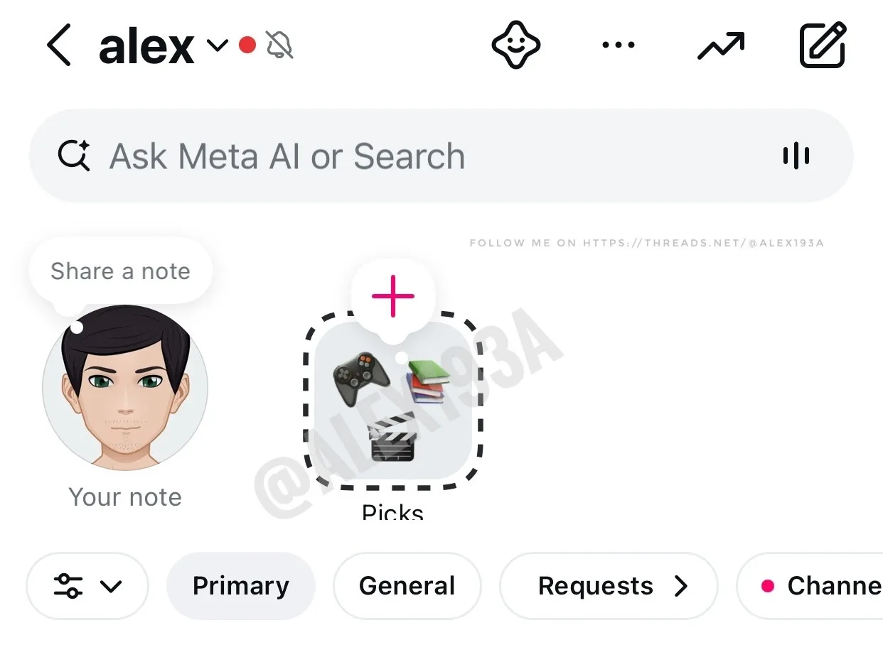 Instagram teste « Picks » : une nouvelle fonctionnalité pour rapprocher les amis autour de passions communes
