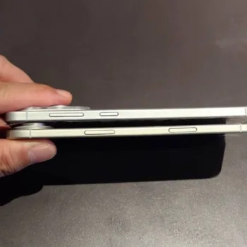 iPhone 17 Air : plus fin que le Galaxy S25 Edge, mais avec une petite batterie