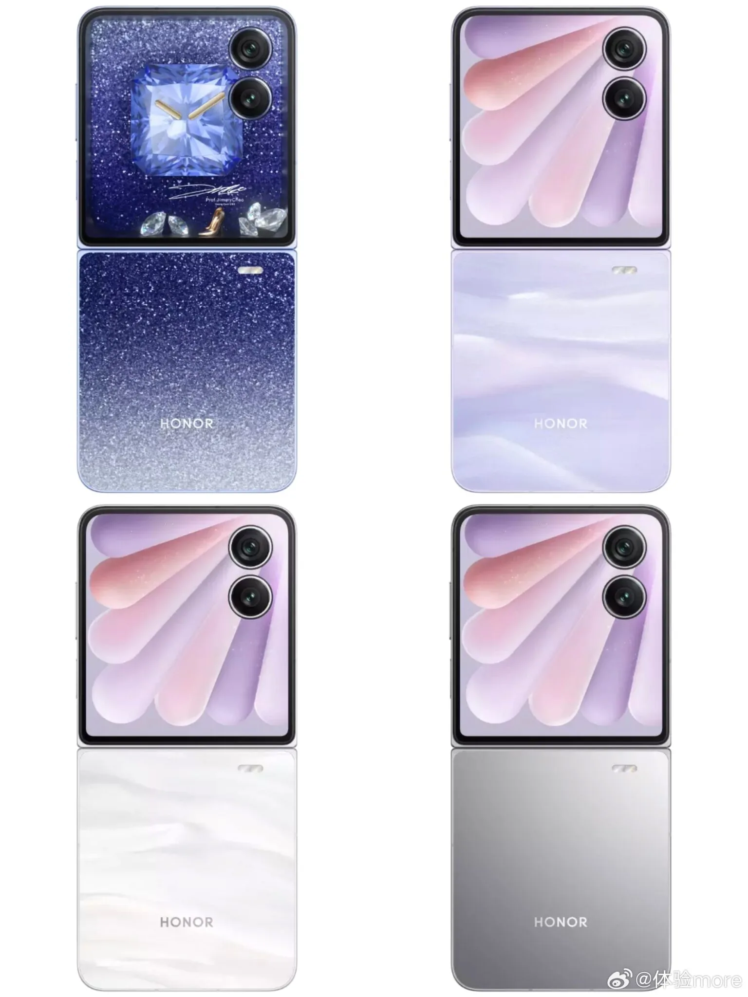 Honor Magic V Flip 2 renders 1536x2048 1