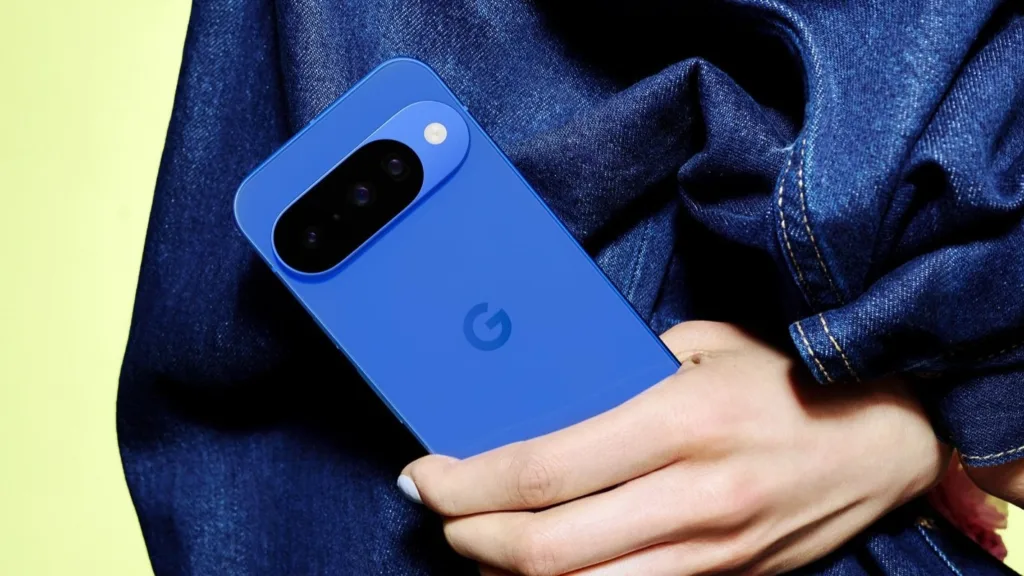 Pixel 10 Indigo lifestyle